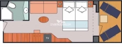 Costa Mediterranea Balcony Layout