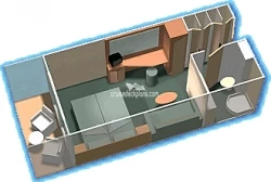 Costa Mediterranea Balcony Layout