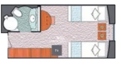 Costa Victoria Oceanview Layout