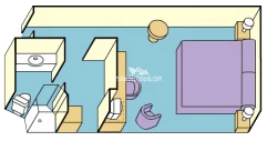 Crown Princess Interior Layout