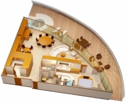 Concierge Royal Suite floor plan