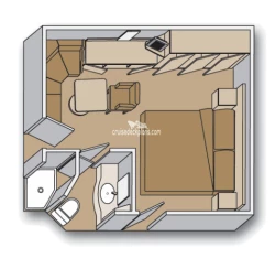 Eurodam Interior Layout