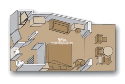 Eurodam Verandah Layout