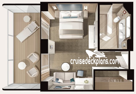 Seven Seas Prestige Serenity cabin floor plan Seven Seas Prestige Serenity cabin floor plan