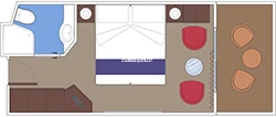 MSC Magnifica Jrbalcony Layout