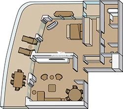Oosterdam Penthouse Suite Layout Oosterdam Penthouse Suite Layout