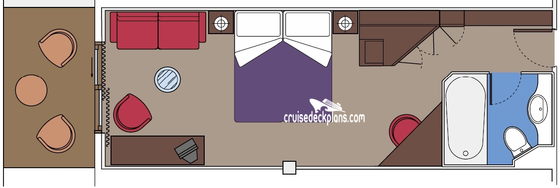 MSC Opera Staterooms and Cabins