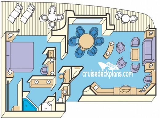 Sapphire Princess Deck Plans Diagrams Pictures Video