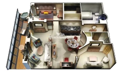 Oceania Suite floor plan