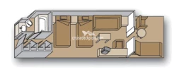 Pacific Aria Balcony Layout