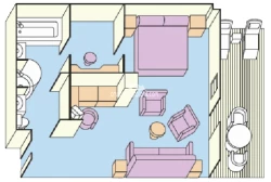 Suite floor plan