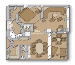 Pacific Eden Penthouse Layout