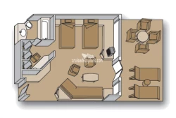 Pacific Eden Suite Layout