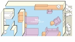 Pacific Jewel Mini-Suite Layout