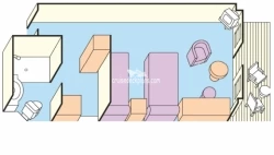 Balcony floor plan