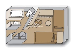 Prinsendam Interior Layout