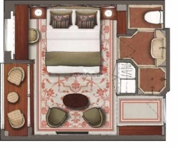 Junior Suite floor plan
