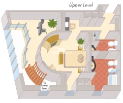 Queen Mary Grand Duplex Layout