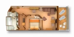 Seabourn Quest Penthouse Suite Layout