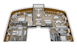 Seven Seas Splendor Regent Layout