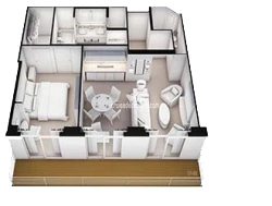 Seven floor plan