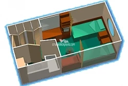 Liberty of the Seas Oceanview Layout