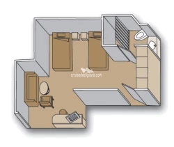 Maasdam Interior Layout