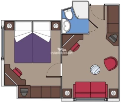 Balcony Suite diagram