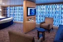 Adventure of the Seas Panoramic-Suite Layout