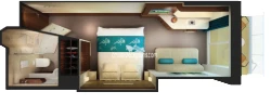 Norwegian Getaway Balcony Layout