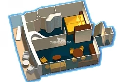 Norwegian Spirit Penthouse Layout