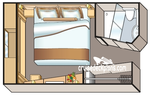 Viking Delling Standard cabin floor plan Viking Delling Standard cabin floor plan