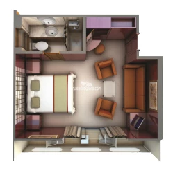 Silver Suite floor plan