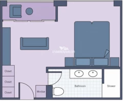 Suite floor plan