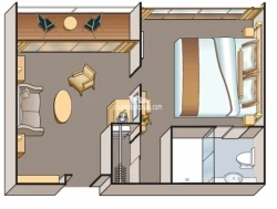 Suite floor plan