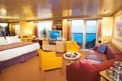 Westerdam Deluxe Verandah Suite Layout