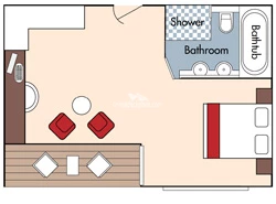 Suite floor plan