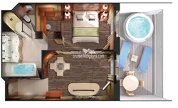 Pride of America Owners Suite Layout