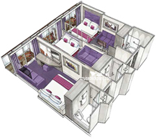 MSC Seaview deck plans, diagrams, pictures and videos.