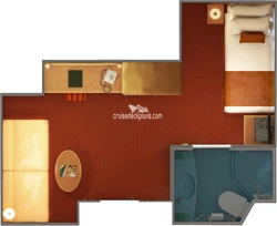 Carnival Magic Small Interior Layout