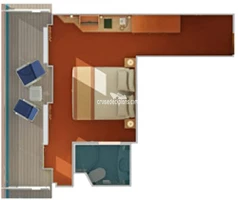 Carnival Glory Balcony Layout