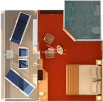 Carnival Miracle Balcony Layout