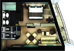 Penthouse floor plan