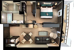 Owner Suite floor plan
