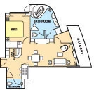 Deluxe floor plan