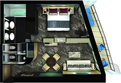 Penthouse floor plan