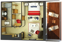 Queens Suite floor plan