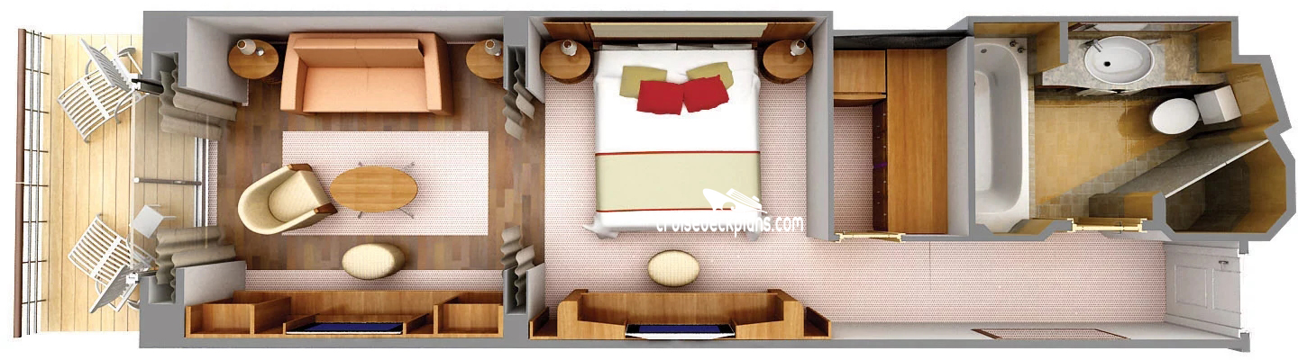 Silver Spirit Staterooms and Cabins