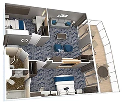 Royal Family Suite floor plan