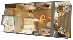 Viking Orion Penthouse Suite Layout